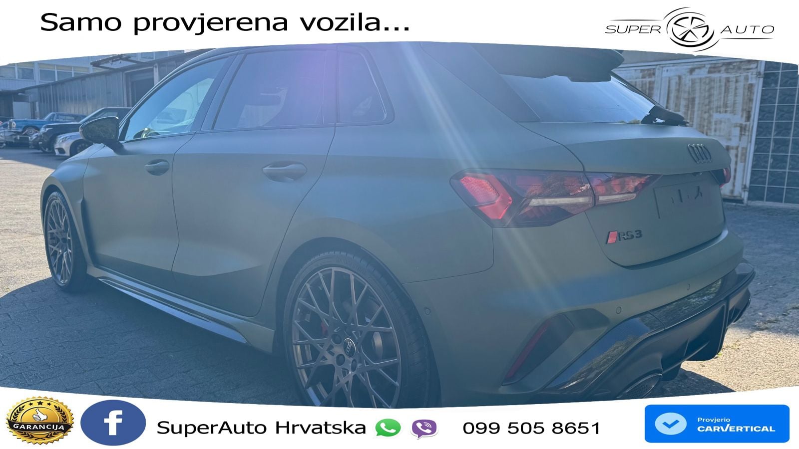 Audi RS3 Sedan 2.5 TFSI (400 KS) quattro S tronic LED+GR SJED+ACC