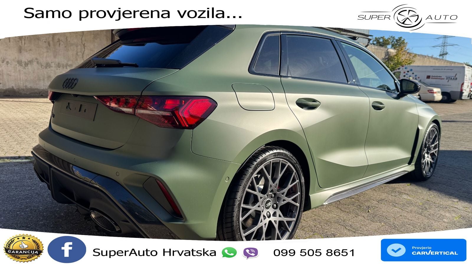 Audi RS3 Sedan 2.5 TFSI (400 KS) quattro S tronic LED+GR SJED+ACC