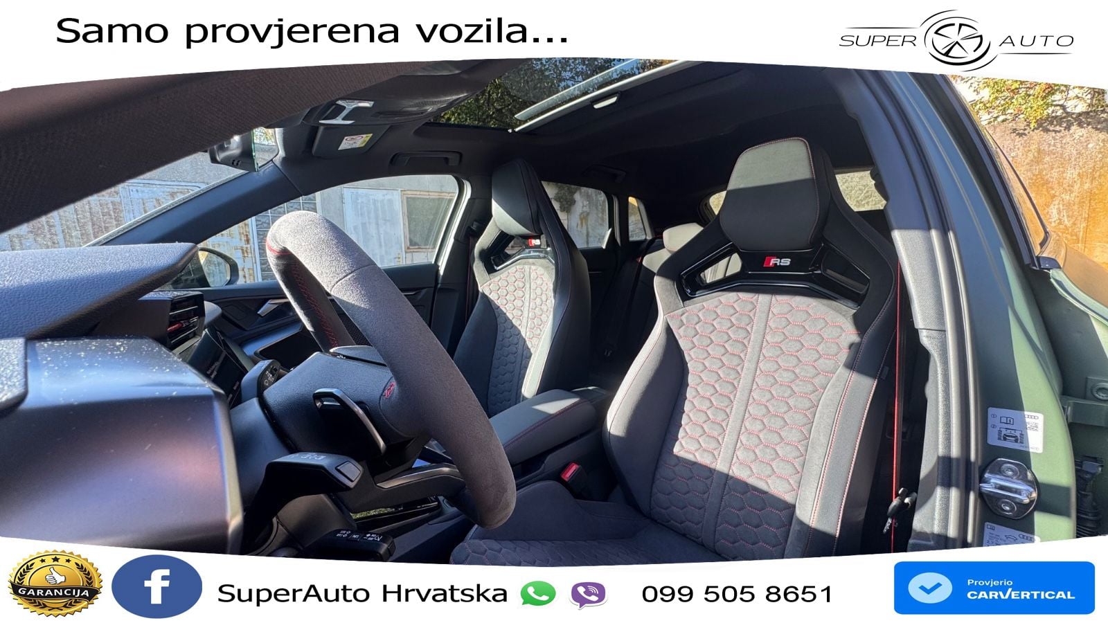 Audi RS3 Sedan 2.5 TFSI (400 KS) quattro S tronic LED+GR SJED+ACC