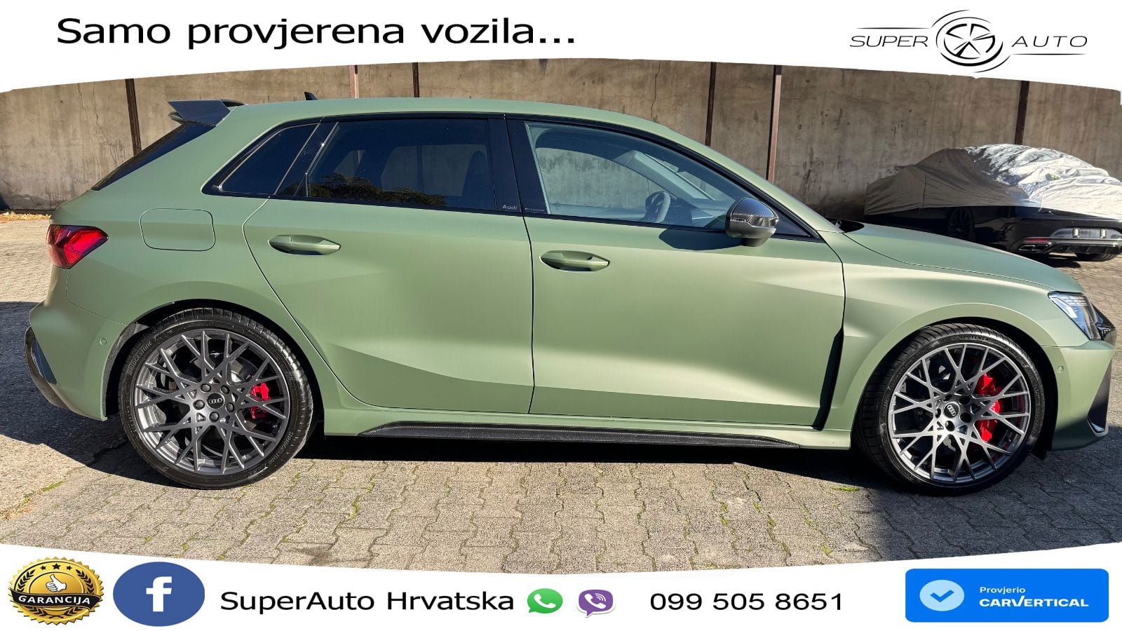 Audi RS3 Sedan 2.5 TFSI (400 KS) quattro S tronic LED+GR SJED+ACC