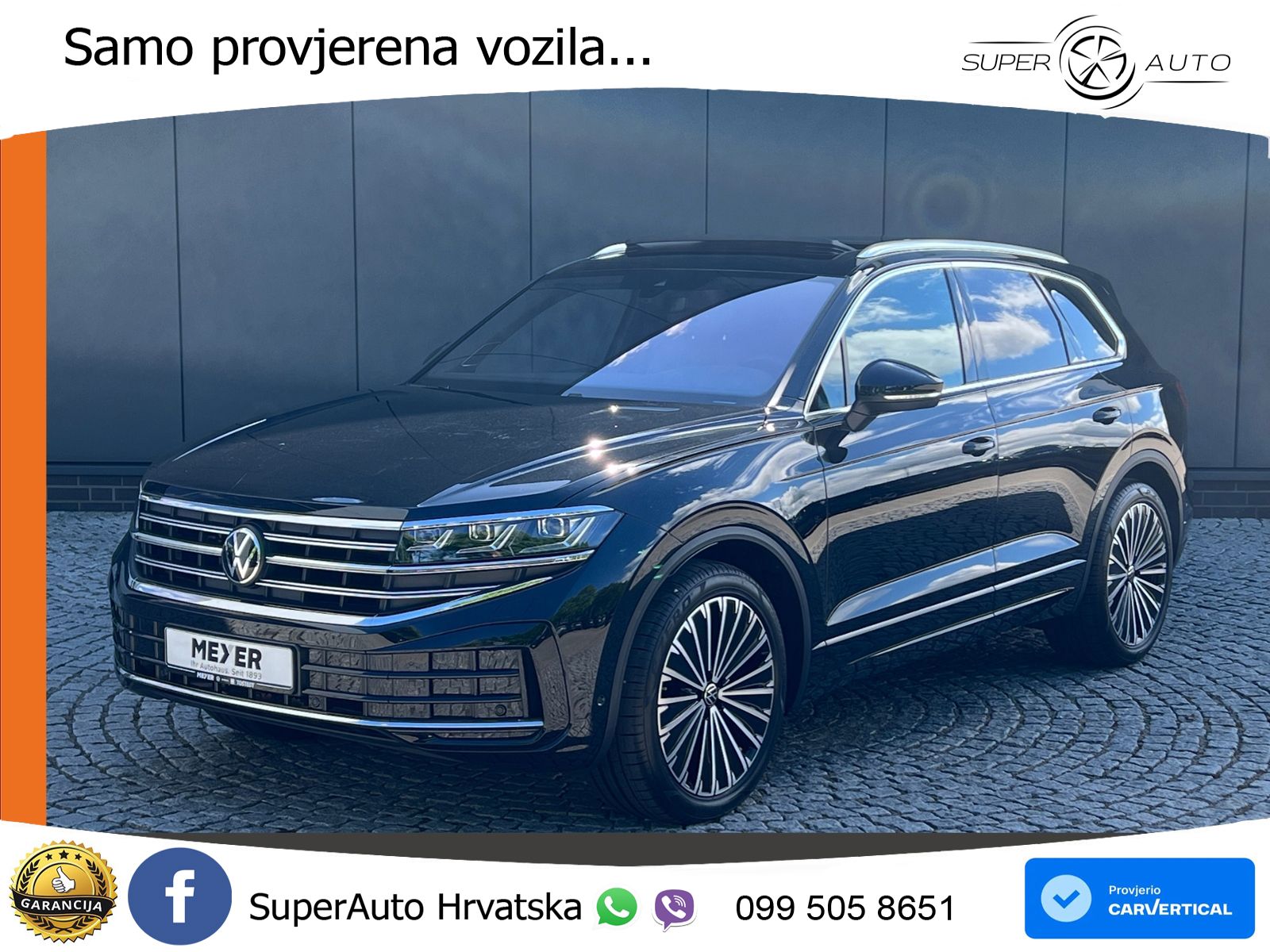 Volkswagen Touareg 3.0 V6 TDI (286 KS) 4MOTION Tiptronic ZRAČNI+ACC+GR SJED+KAM+PANO