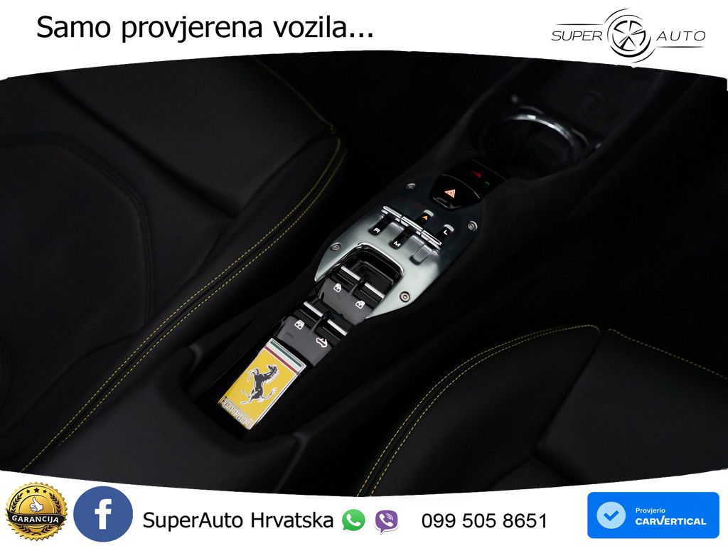 Ferrari 296 GTS 3.0 V6 (830 KS) F1 DCT LED+GR SJED+ACC