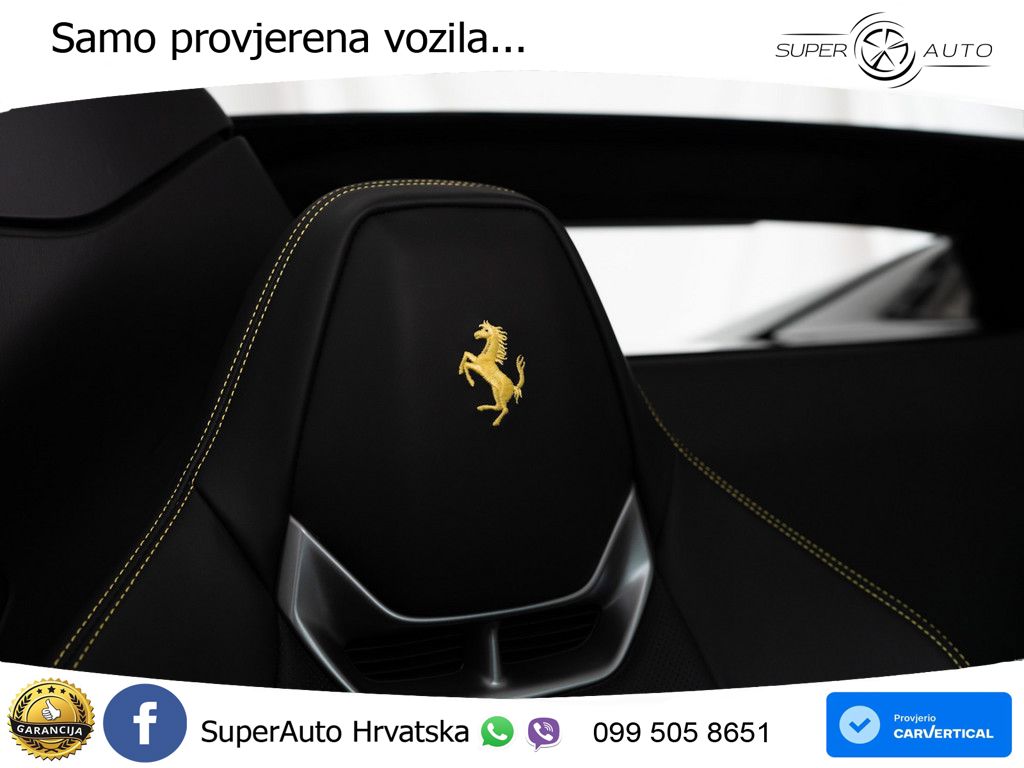 Ferrari 296 GTS 3.0 V6 (830 KS) F1 DCT LED+GR SJED+ACC