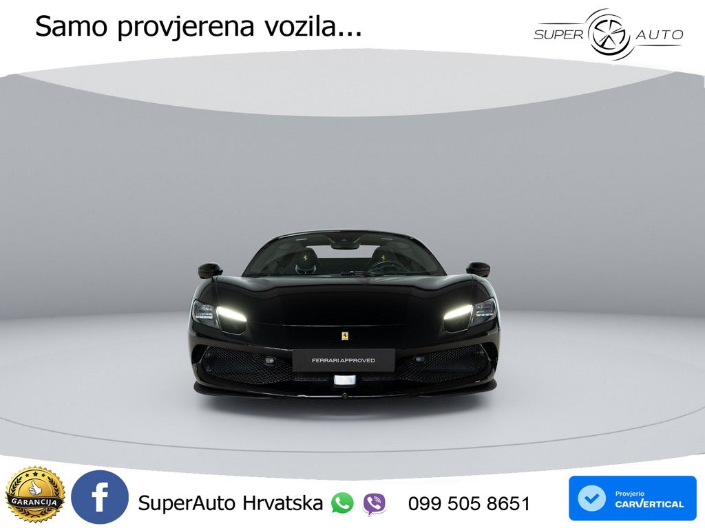 Ferrari 296 GTS 3.0 V6 (830 KS) F1 DCT LED+GR SJED+ACC