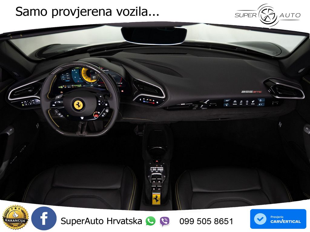 Ferrari 296 GTS 3.0 V6 (830 KS) F1 DCT LED+GR SJED+ACC