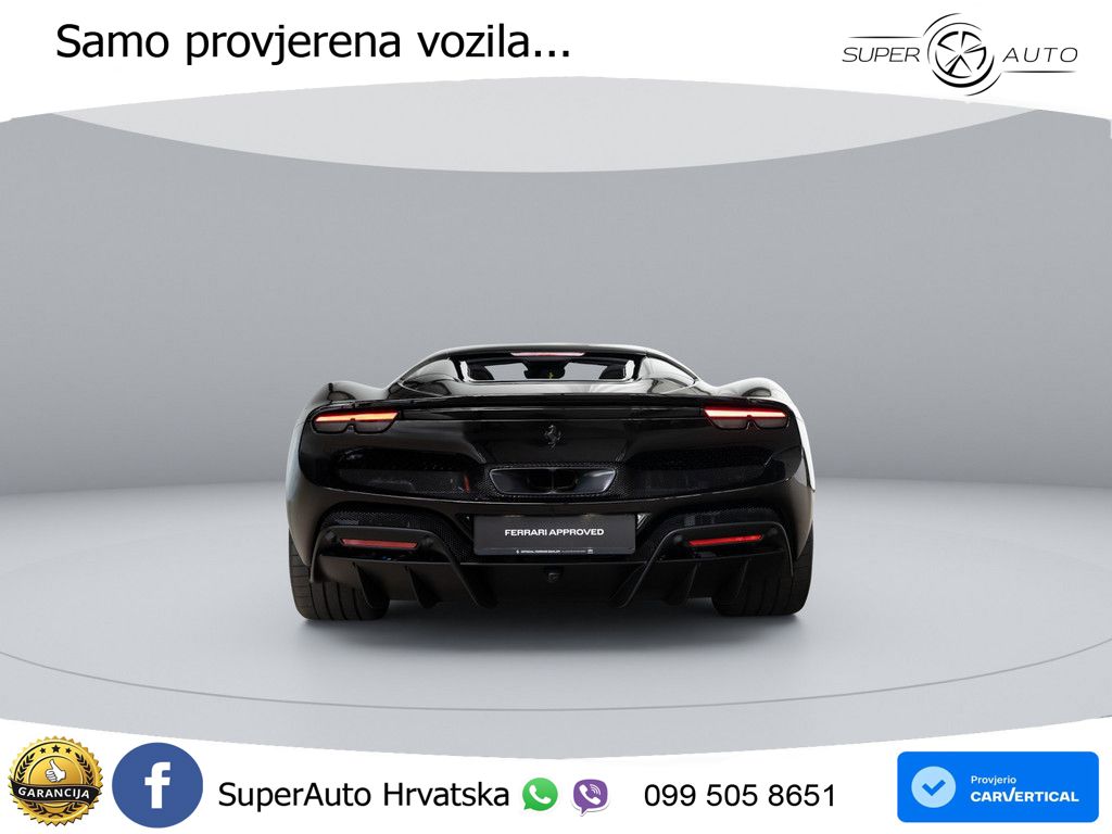 Ferrari 296 GTS 3.0 V6 (830 KS) F1 DCT LED+GR SJED+ACC