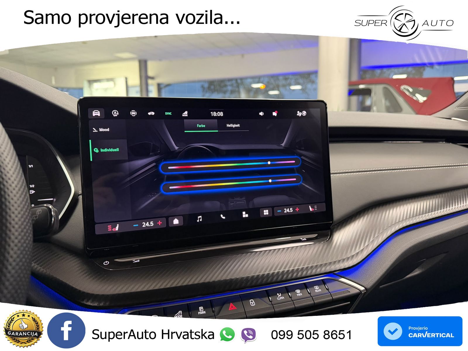 Škoda Octavia Combi 1.5 TSI (150 KS) DSG SportLine LED+GR SJED+ACC