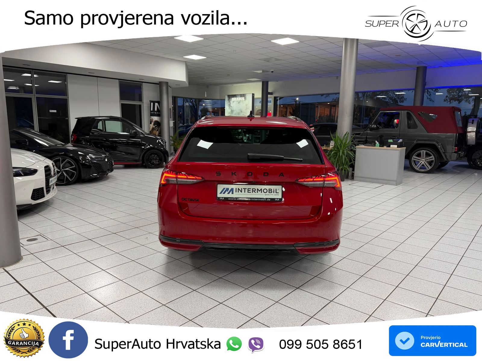 Škoda Octavia Combi 1.5 TSI (150 KS) DSG SportLine LED+GR SJED+ACC