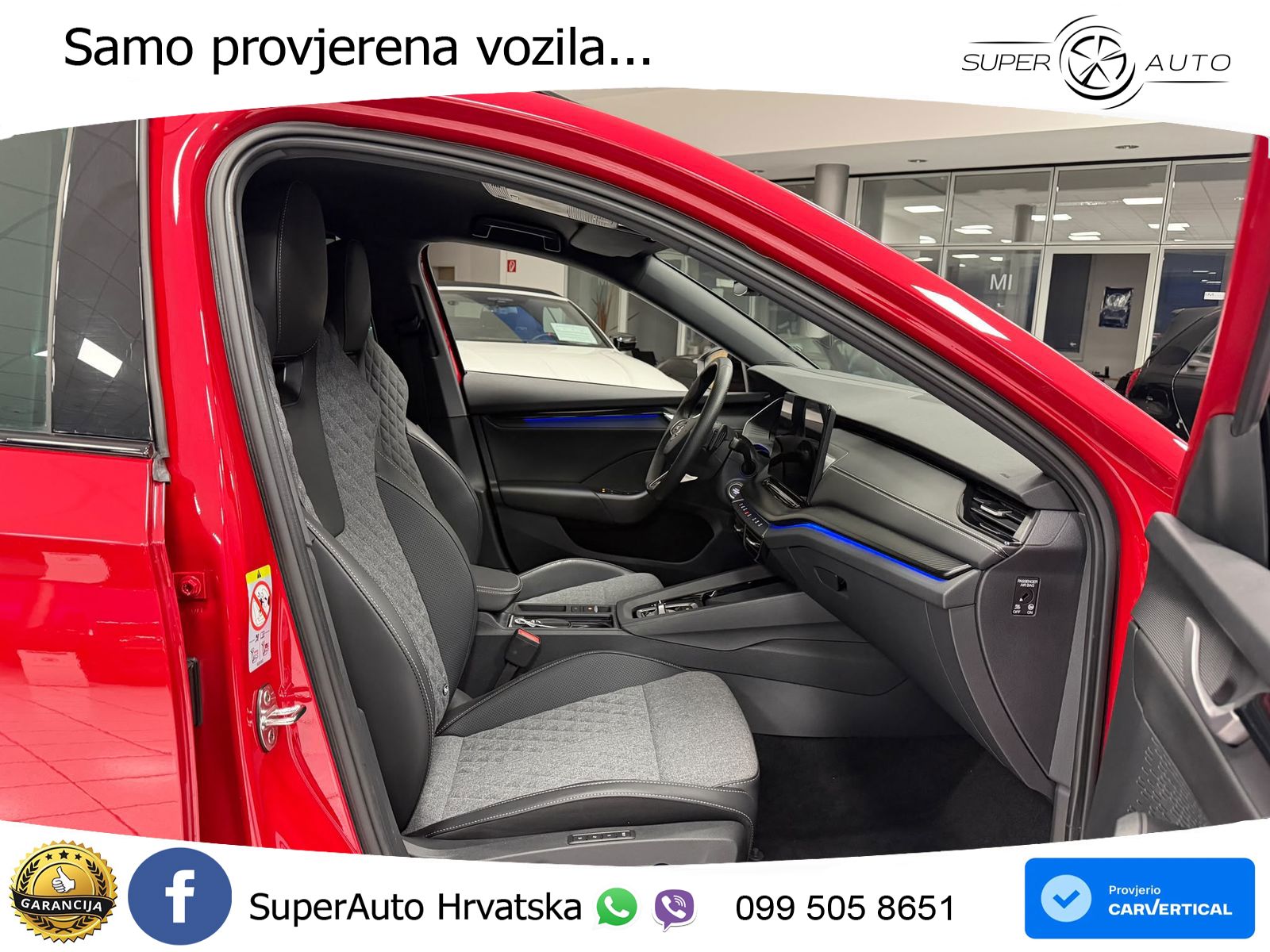 Škoda Octavia Combi 1.5 TSI (150 KS) DSG SportLine LED+GR SJED+ACC