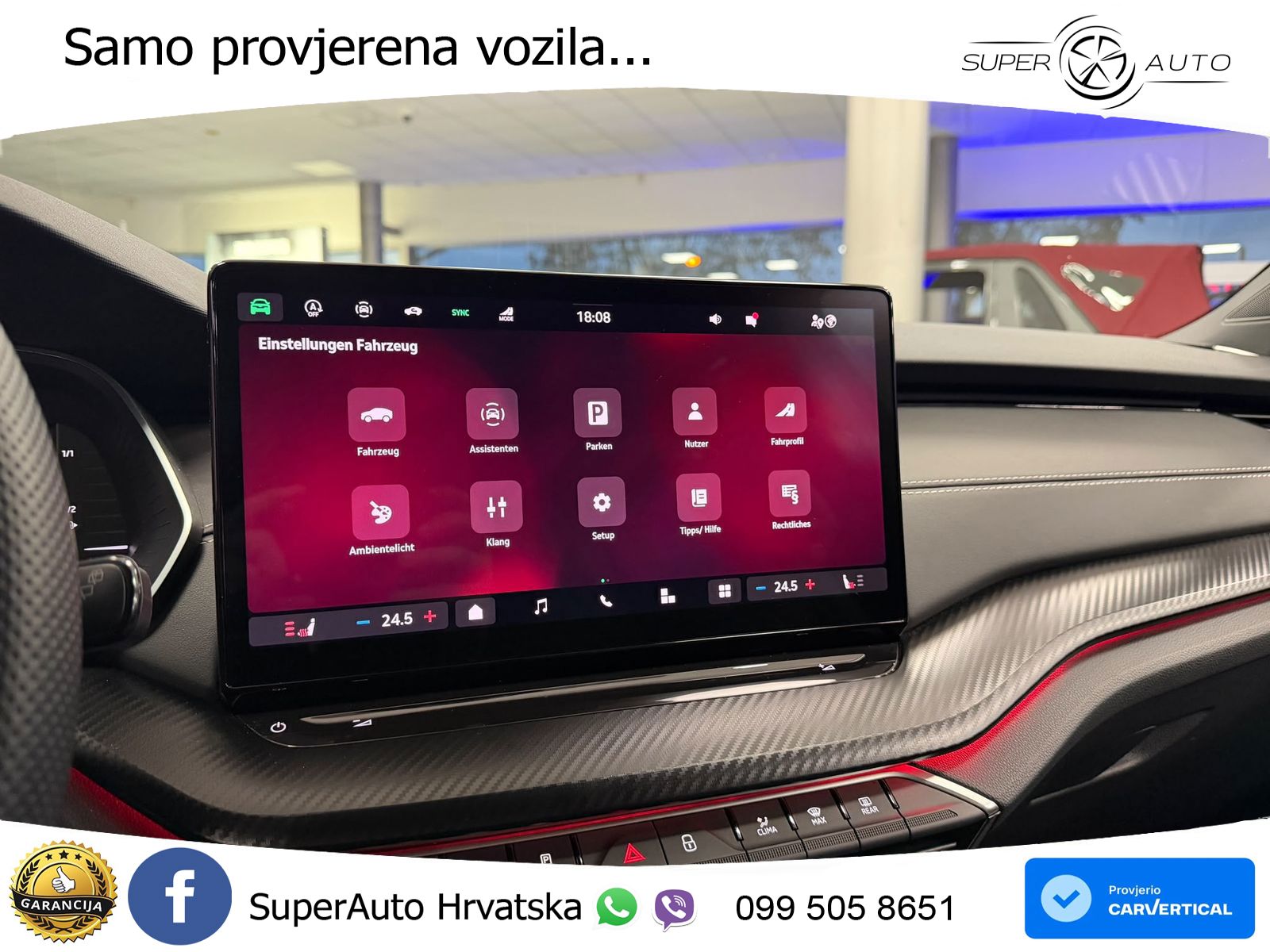 Škoda Octavia Combi 1.5 TSI (150 KS) DSG SportLine LED+GR SJED+ACC
