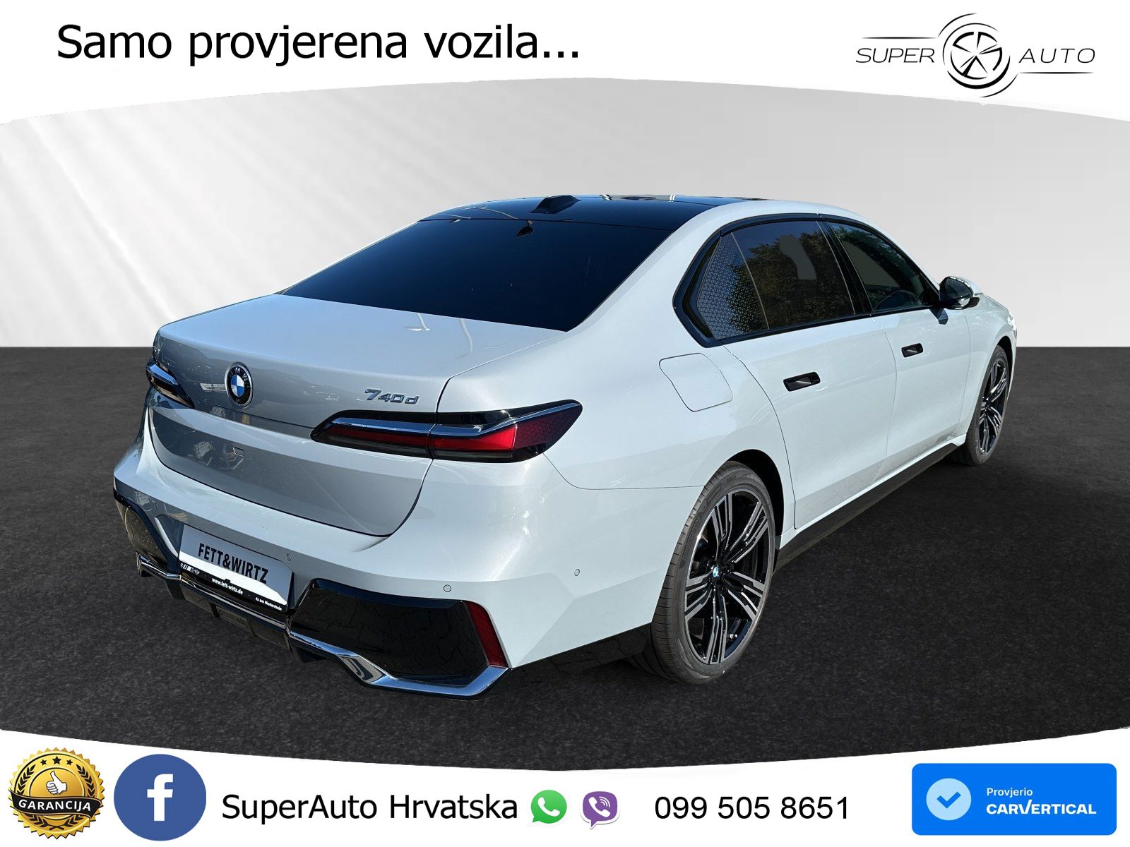 BMW 740d (299 KS) xDrive Steptronic M Sport LED+GR SJED+ACC