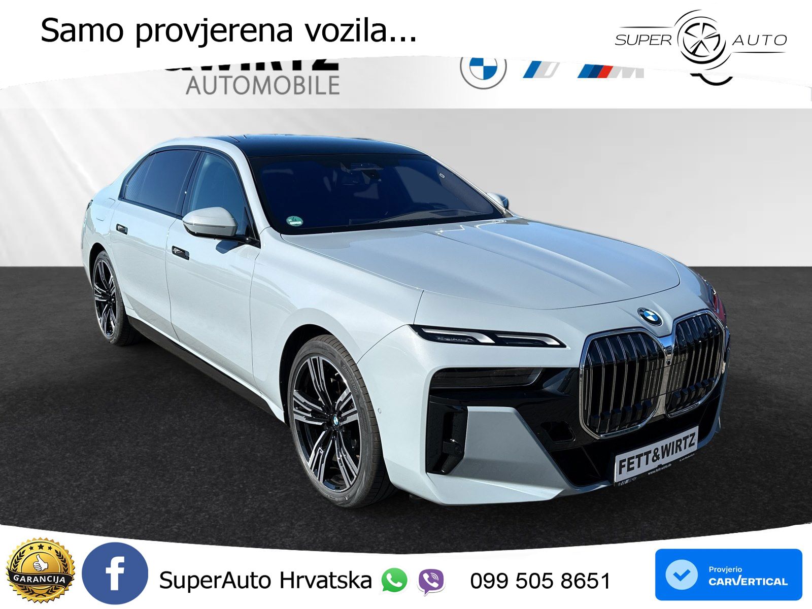 BMW 740d (299 KS) xDrive Steptronic M Sport LED+GR SJED+ACC