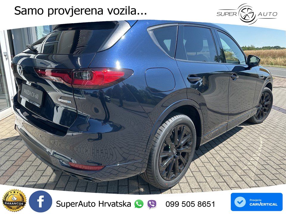 Mazda CX-60 2.5 e-Skyactiv (328 KS) AWD Automatic MATRIX+GR SJED+KAM