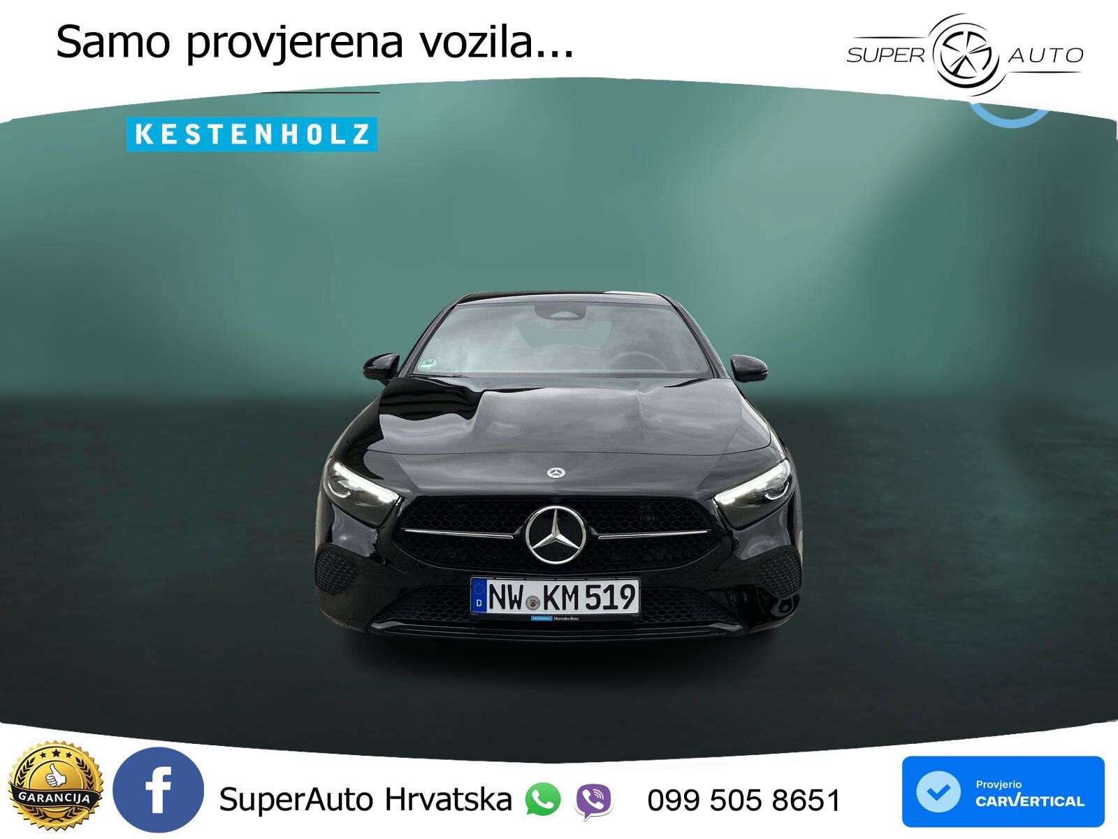 Mercedes-Benz A 200 7G-DCT LED+GR SJED+ACC