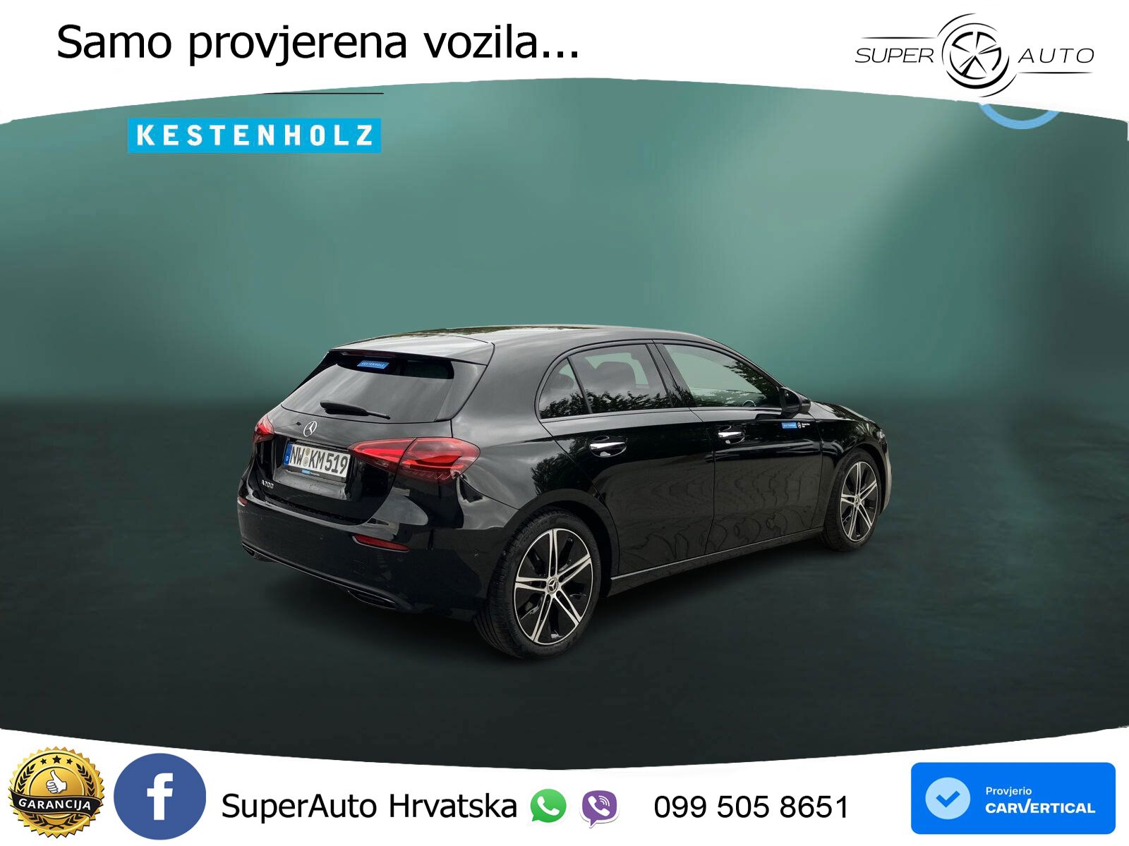 Mercedes-Benz A 200 7G-DCT LED+GR SJED+ACC