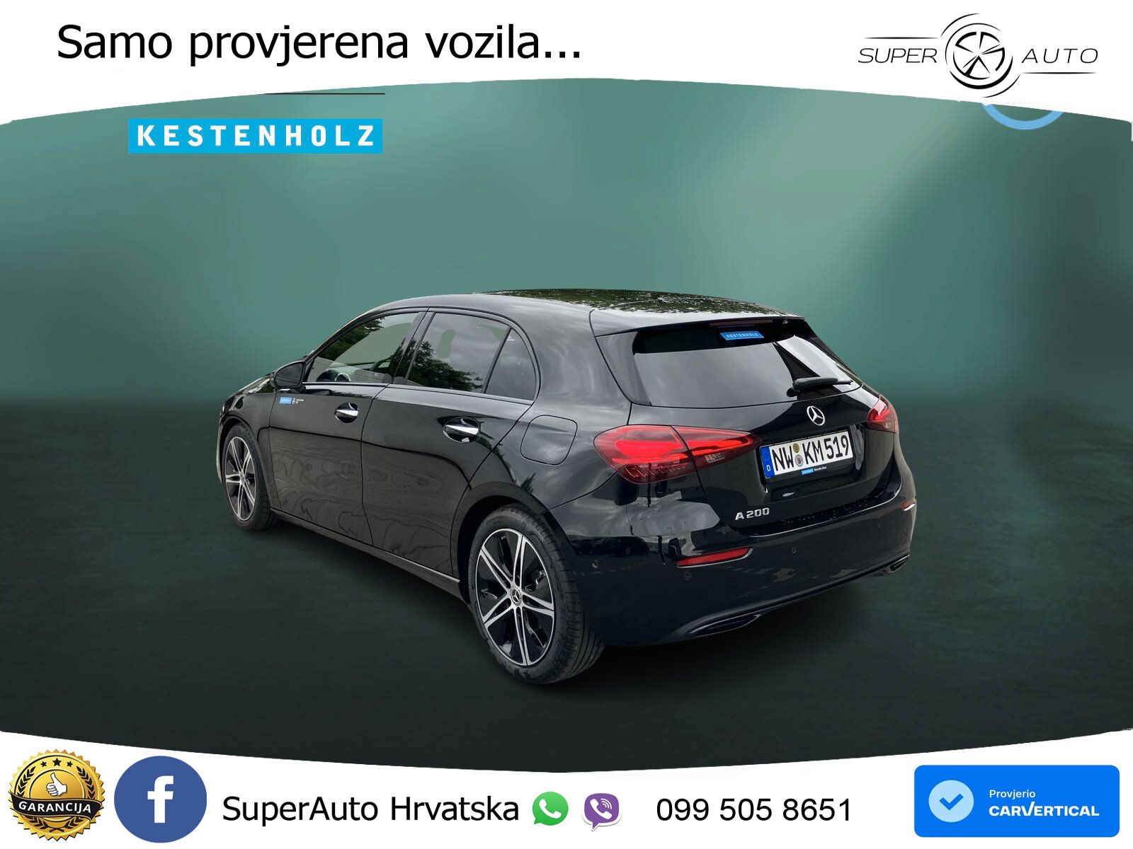 Mercedes-Benz A 200 7G-DCT LED+GR SJED+ACC