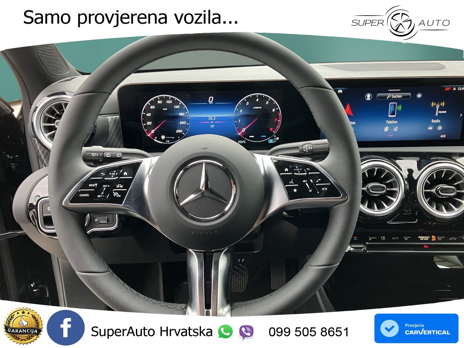 Mercedes-Benz A 200 7G-DCT LED+GR SJED+ACC