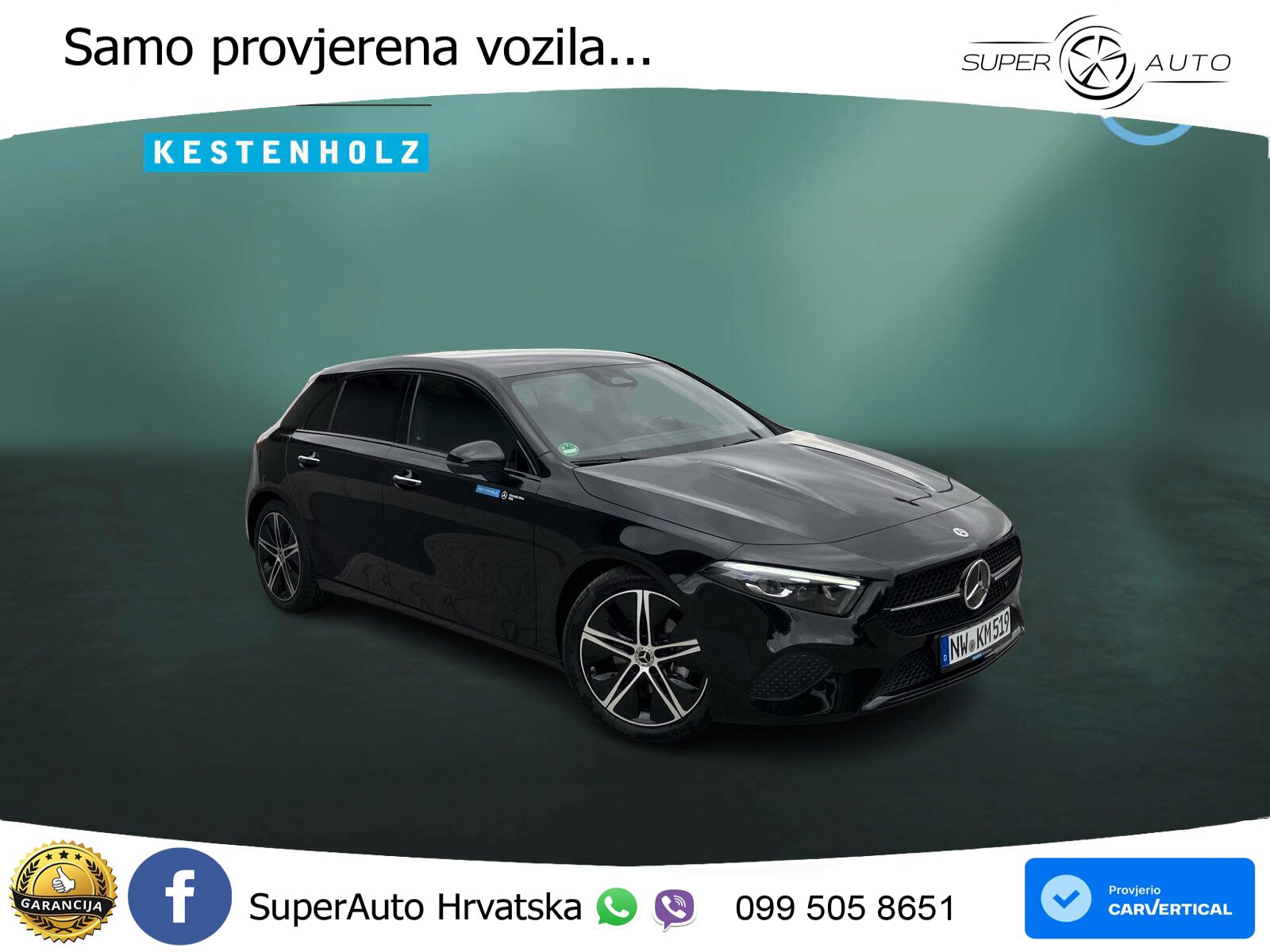 Mercedes-Benz A 200 7G-DCT LED+GR SJED+ACC