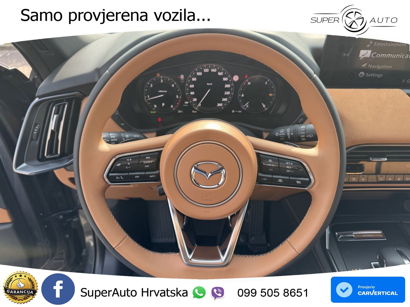 Mazda CX-60 3.3 e-Skyactiv D (254 KS) AWD Automatic ACC+HEAD+4xGR SJED+360+PANO