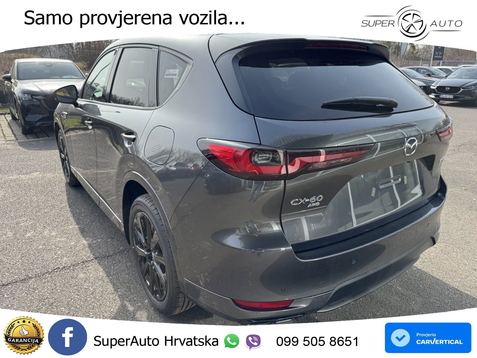 Mazda CX-60 3.3 e-Skyactiv D (254 KS) AWD Automatic ACC+HEAD+4xGR SJED+360+PANO
