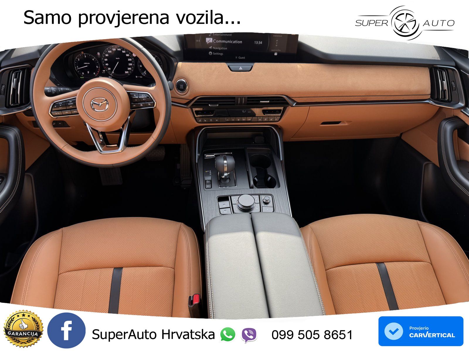 Mazda CX-60 3.3 e-Skyactiv D (254 KS) AWD Automatic ACC+HEAD+4xGR SJED+360+PANO