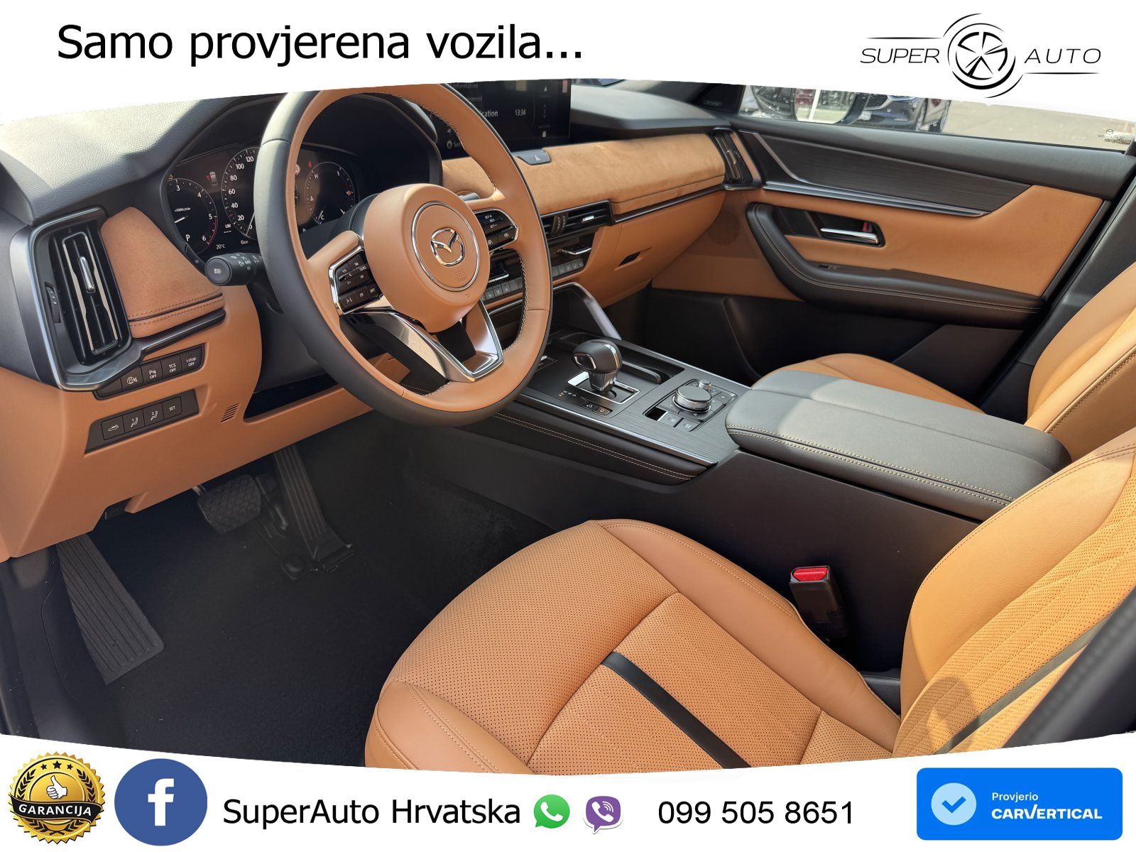 Mazda CX-60 3.3 e-Skyactiv D (254 KS) AWD Automatic ACC+HEAD+4xGR SJED+360+PANO