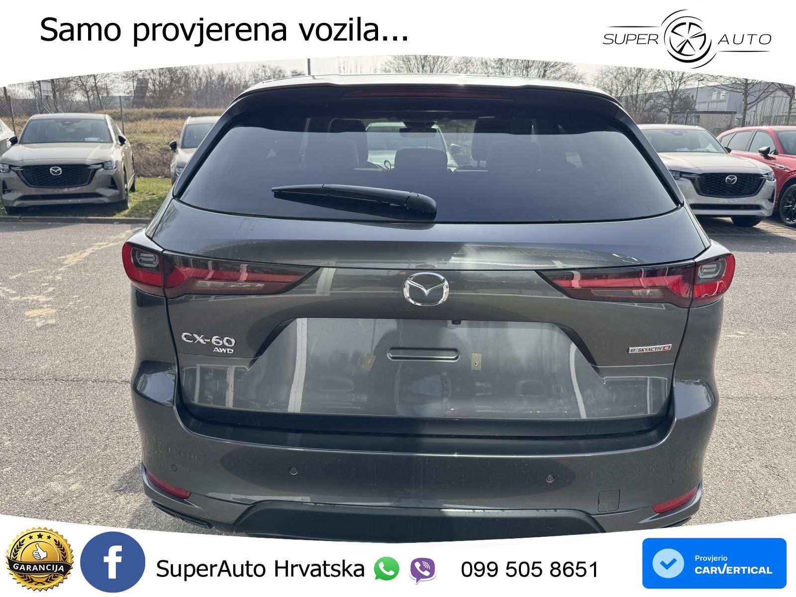 Mazda CX-60 3.3 e-Skyactiv D (254 KS) AWD Automatic ACC+HEAD+4xGR SJED+360+PANO