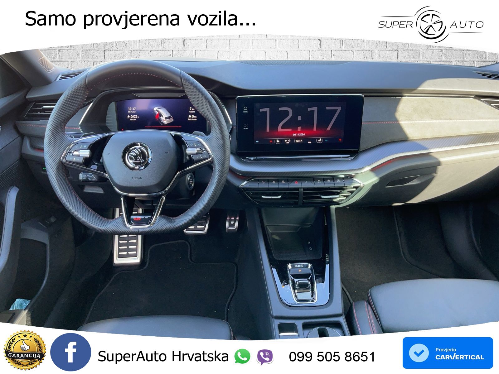Škoda Octavia Combi RS 2.0 TDI (200 KS) 4x4 DSG LED+GR SJED+ACC