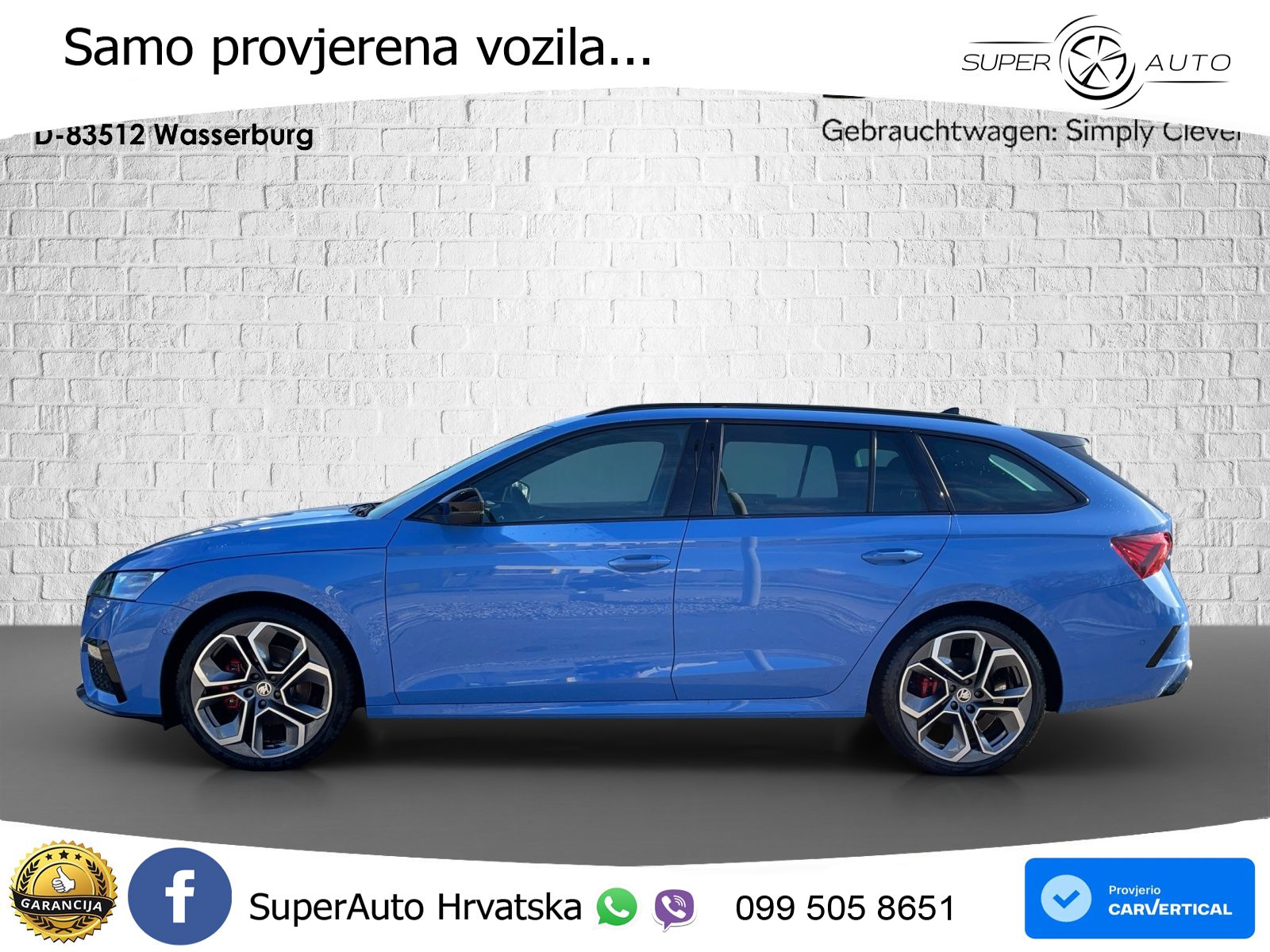 Škoda Octavia Combi RS 2.0 TDI (200 KS) 4x4 DSG LED+GR SJED+ACC