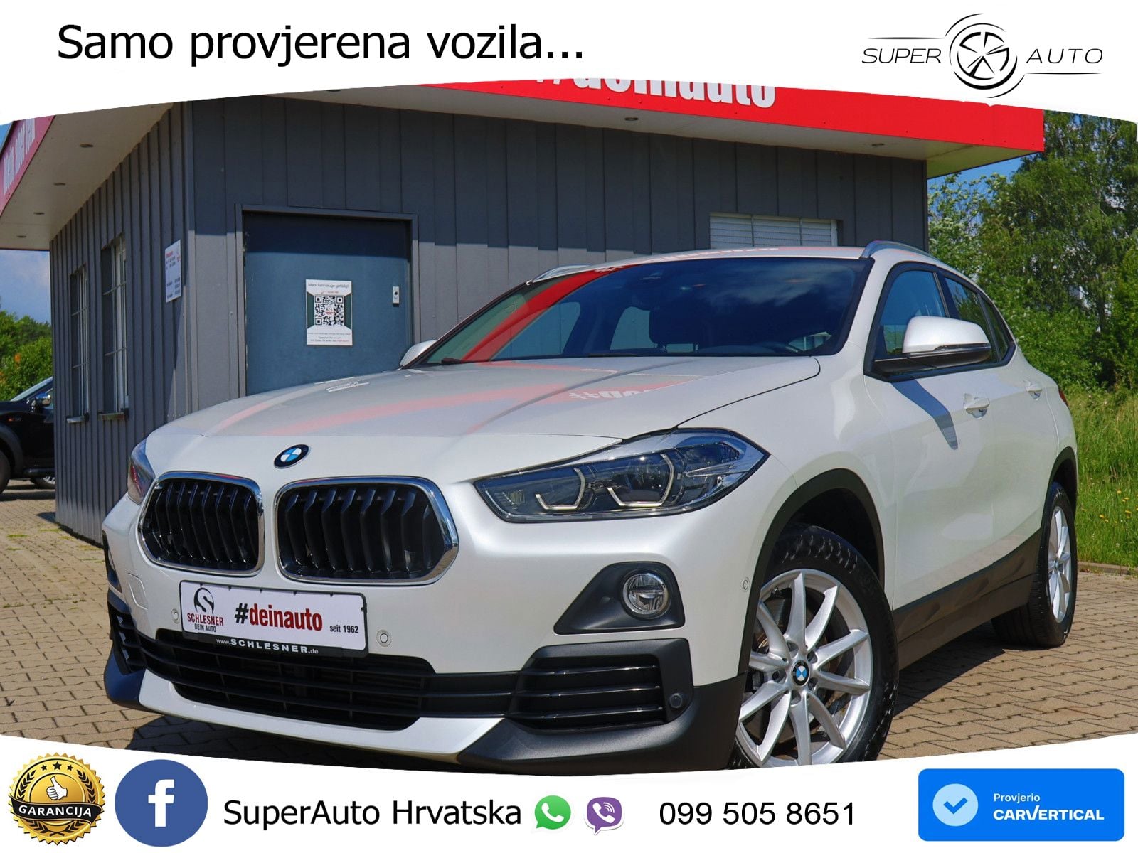 BMW X2 xDrive20d Steptronic Advantage LED+GR SJED+ACC