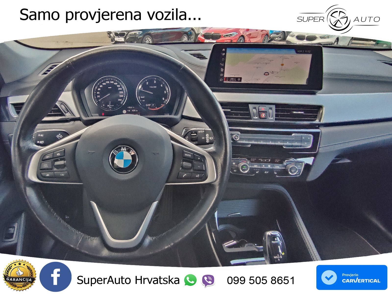 BMW X2 xDrive20d Steptronic Advantage LED+GR SJED+ACC