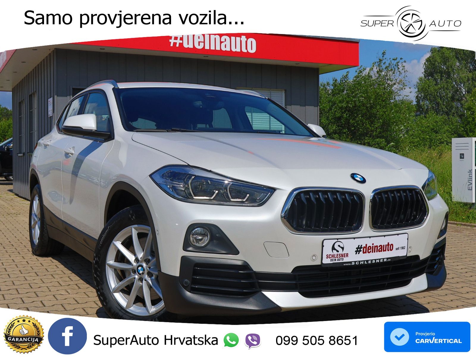 BMW X2 xDrive20d Steptronic Advantage LED+GR SJED+ACC