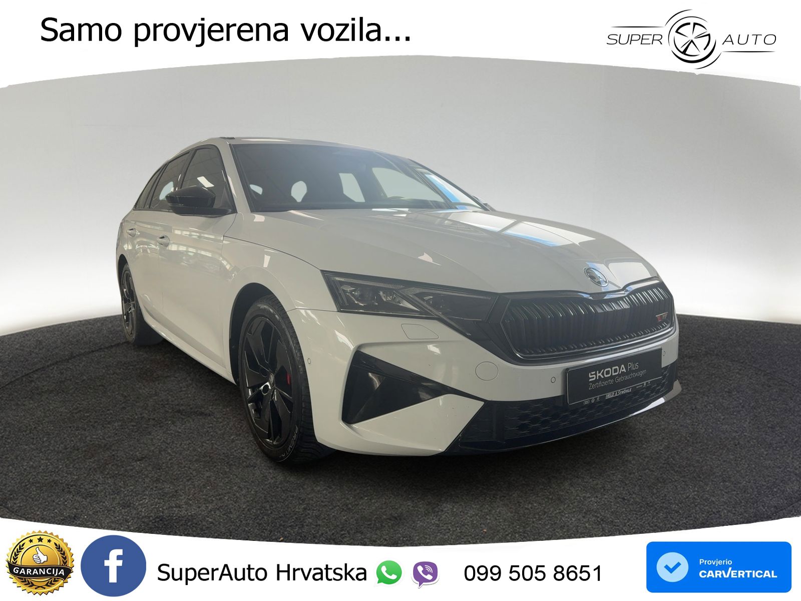 Škoda Octavia Combi RS 2.0 TSI (265 KS) DSG LED+GR SJED+ACC