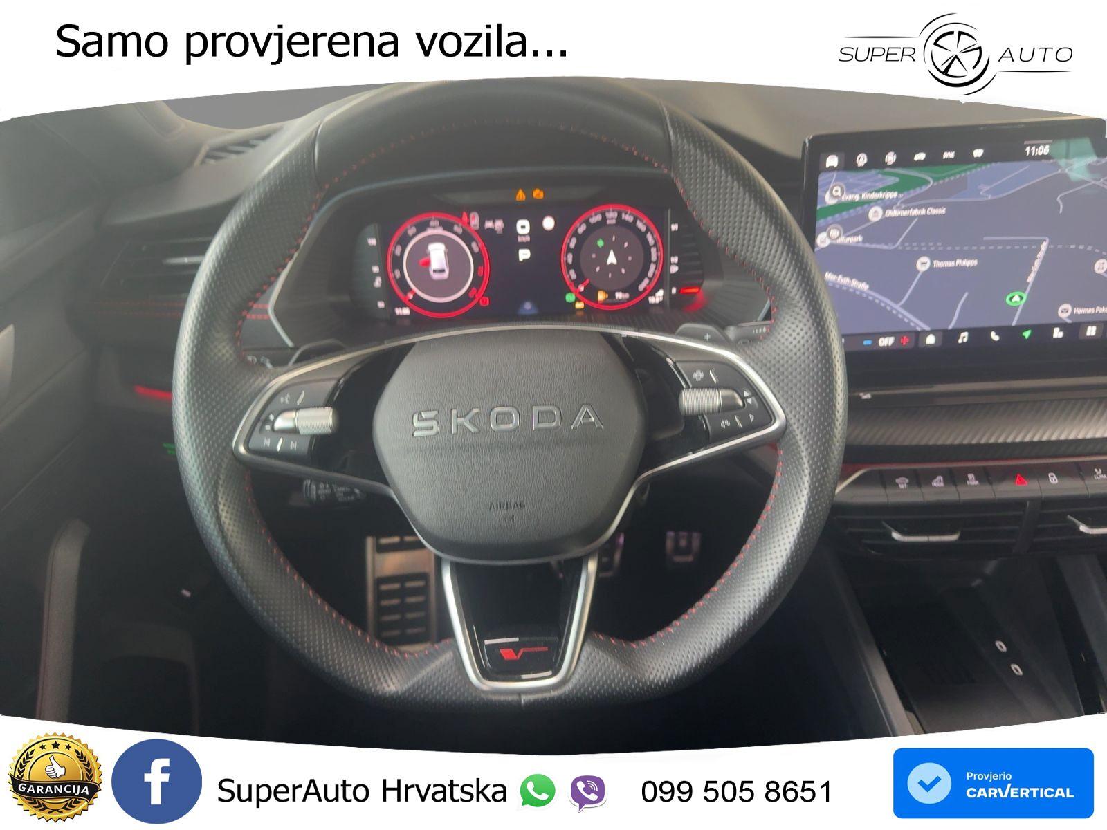 Škoda Octavia Combi RS 2.0 TSI (265 KS) DSG LED+GR SJED+ACC