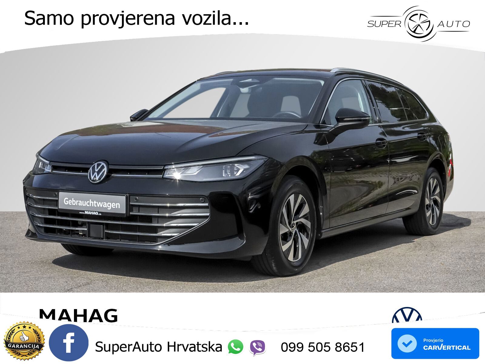 Volkswagen Passat Variant 1.5 eTSI (150 KS) DSG Business LED+GR SJED+ACC