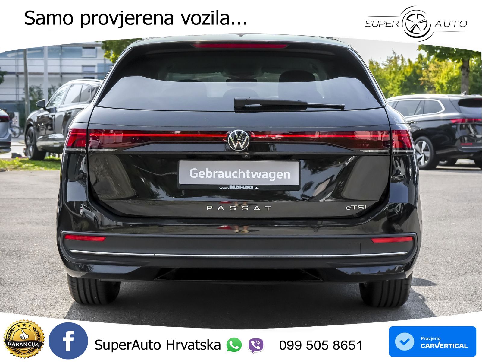 Volkswagen Passat Variant 1.5 eTSI (150 KS) DSG Business LED+GR SJED+ACC
