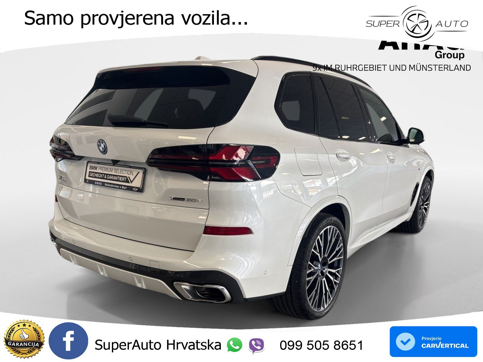 BMW X5 50e (489 KS) xDrive Steptronic LED+GR SJED+ACC