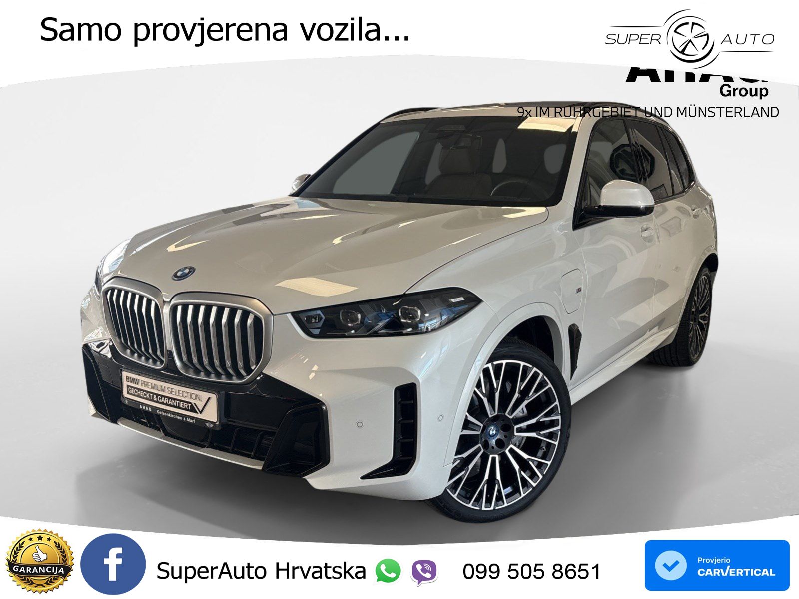 BMW X5 50e (489 KS) xDrive Steptronic LED+GR SJED+ACC