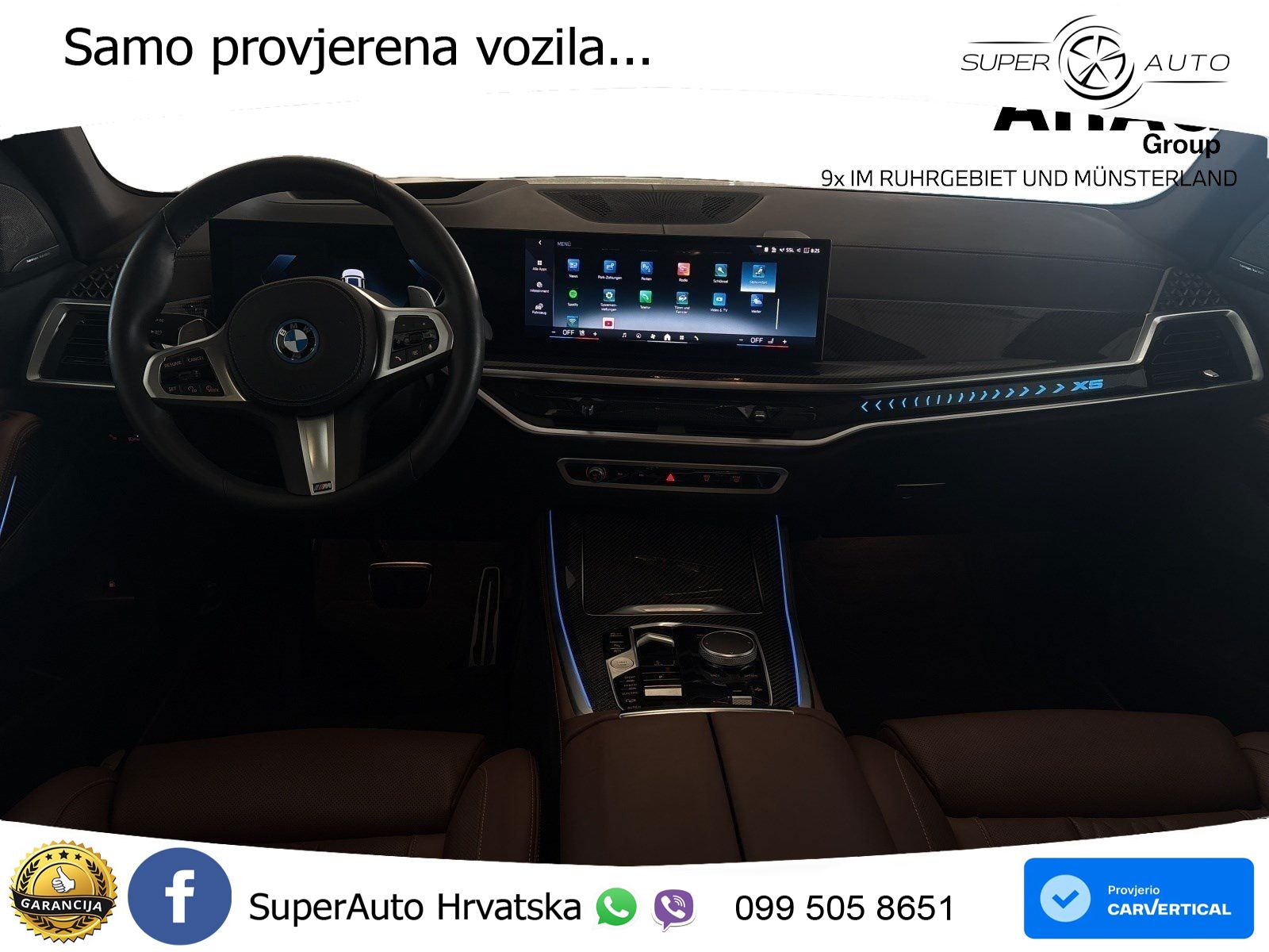 BMW X5 50e (489 KS) xDrive Steptronic LED+GR SJED+ACC