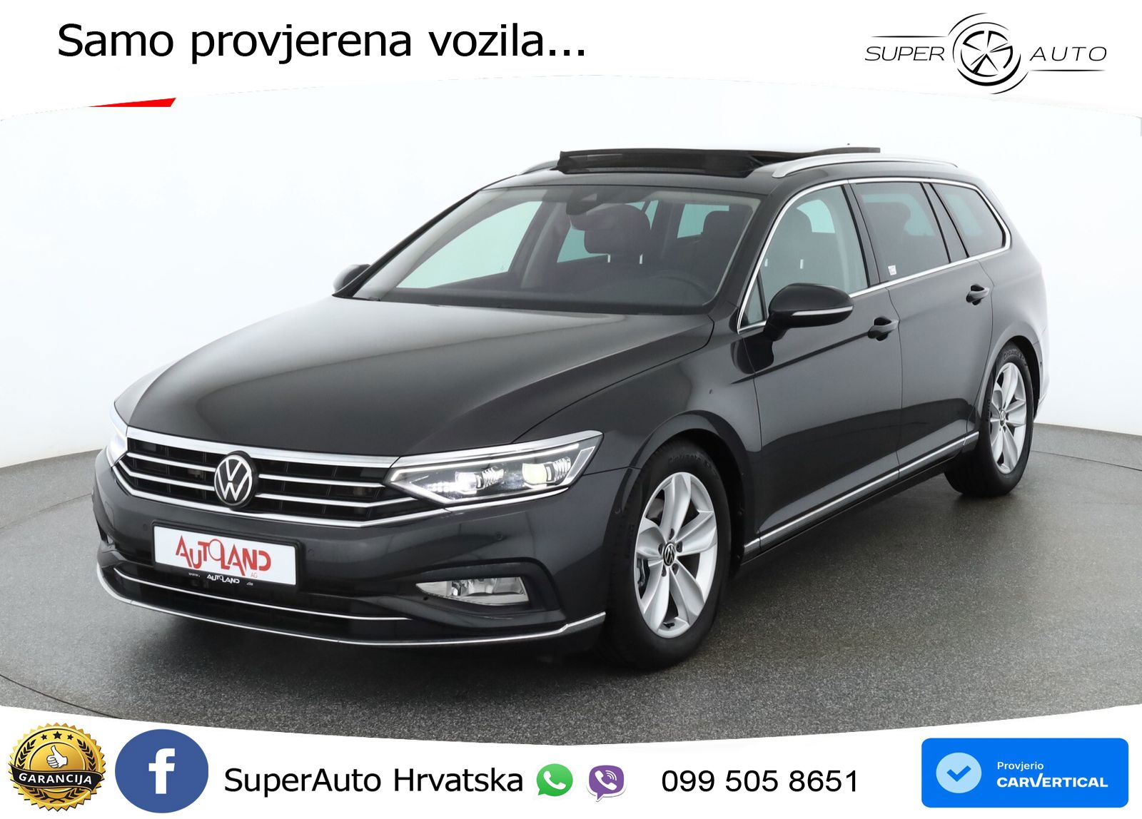 Volkswagen Passat Variant 2.0 TDI (150 KS) DSG Elegance LED+GR SJED+ACC