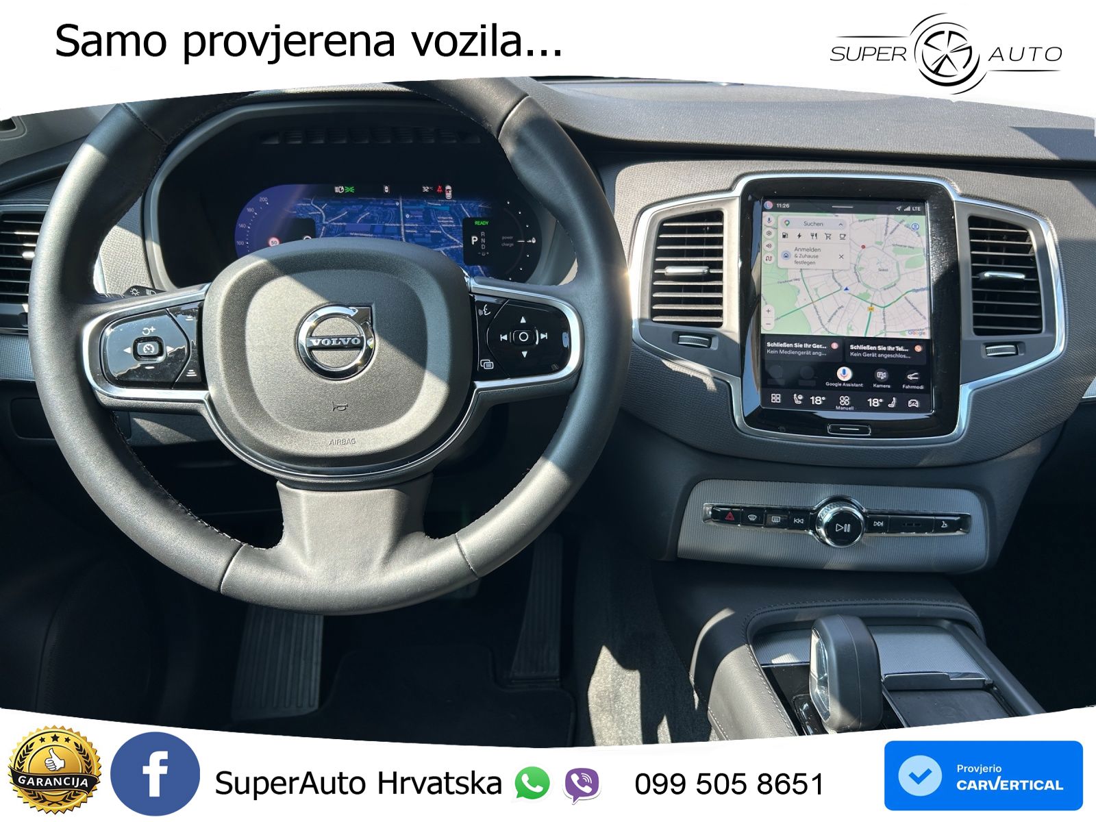 Volvo XC90 2.0 T8 AWD Automatic LED+GR SJED+ACC