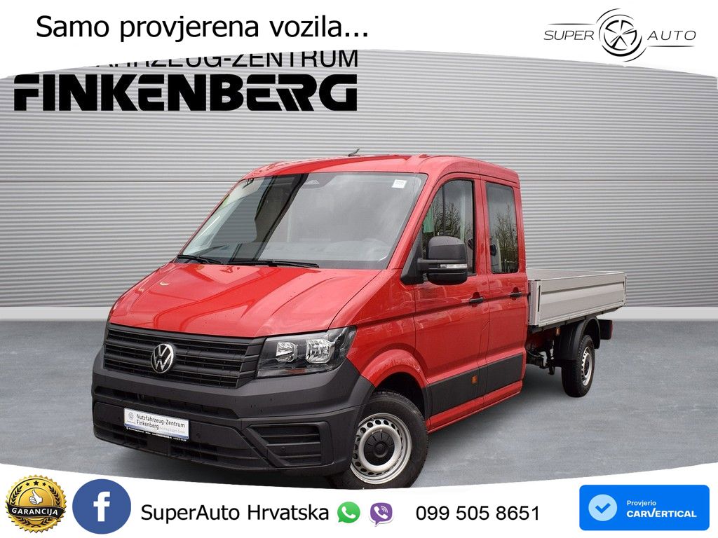 Volkswagen Crafter 35 Doka Pritsche TDI lang *AHK*PDC 140 KS