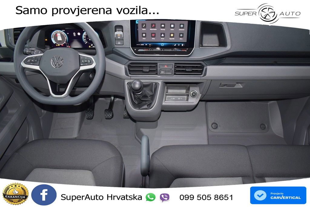 Volkswagen Crafter 35 Doka Pritsche TDI lang *AHK*PDC 140 KS