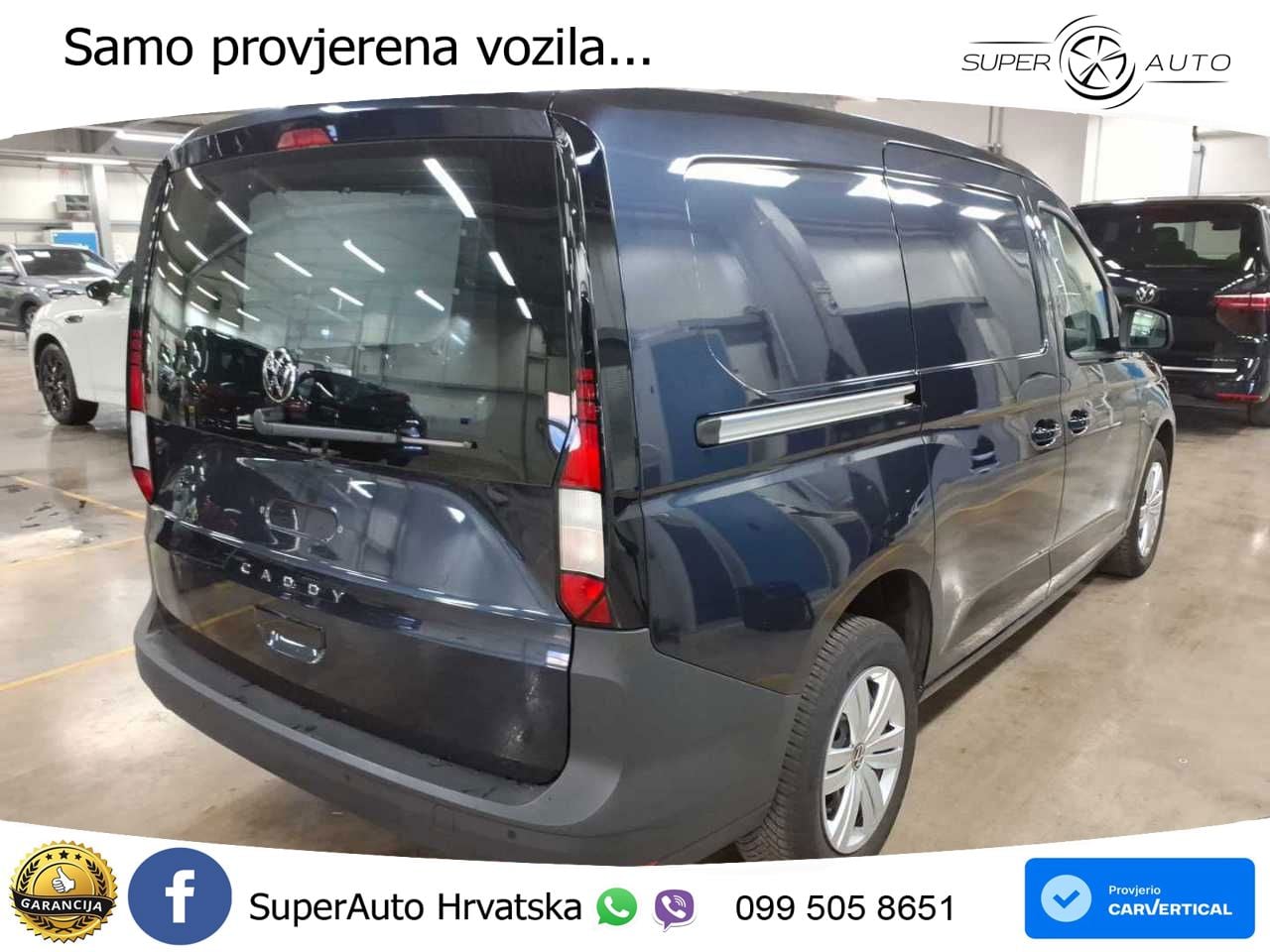 Volkswagen Caddy Maxi Cargo 5-JahreGarantie AUT Kam. PDC 122 KS