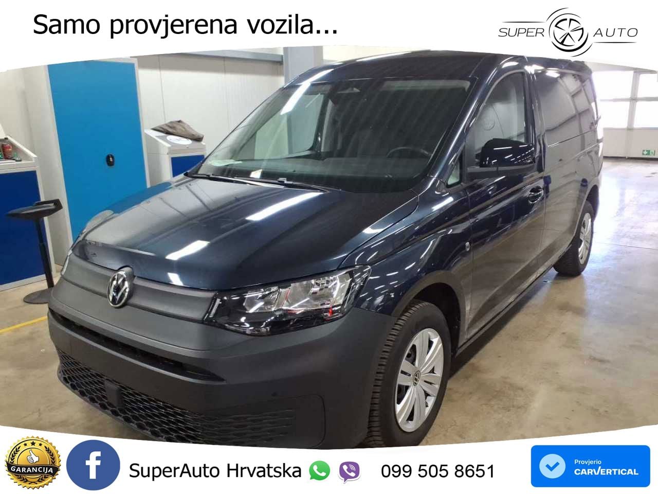 Volkswagen Caddy Maxi Cargo 5-JahreGarantie AUT Kam. PDC 122 KS