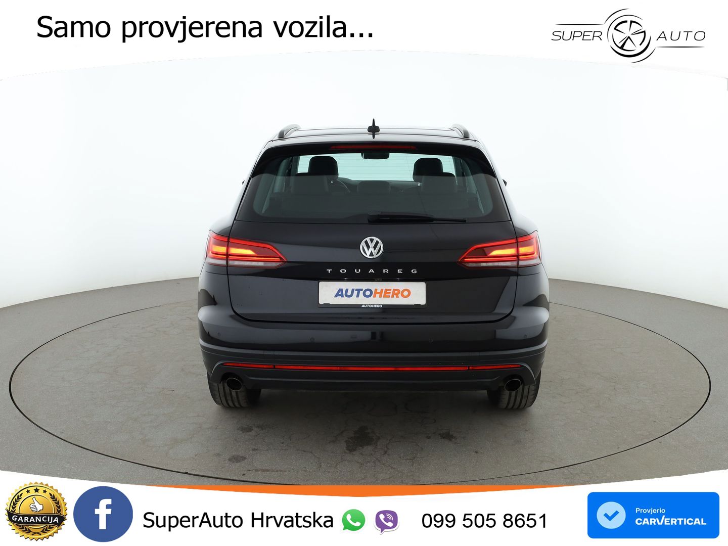 Volkswagen Touareg 3.0 V6 TDI (231 KS) 4MOTION Tiptronic ZRAČNI+ACC+GR SJED+KAM+PANO