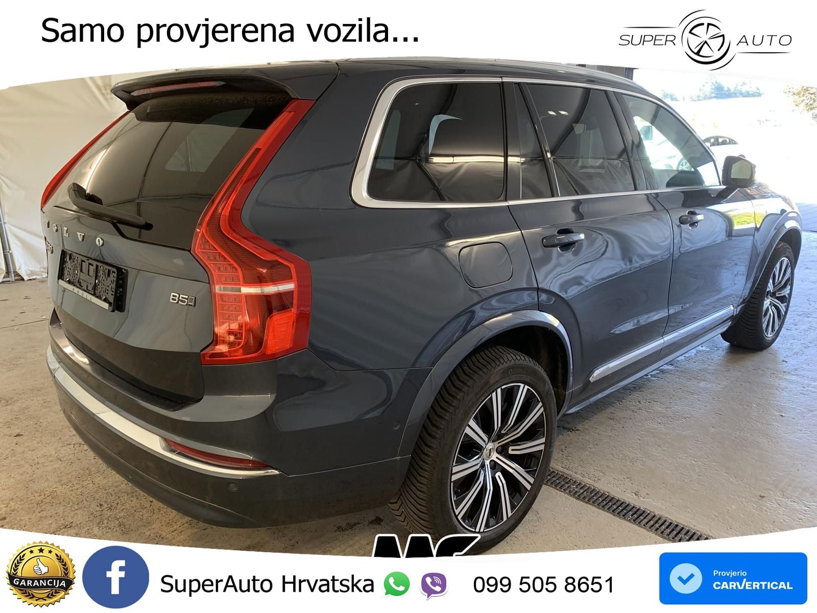 Volvo XC90 2.0 B5 Diesel AWD Automatic ACC+GR SJED+360+PANO