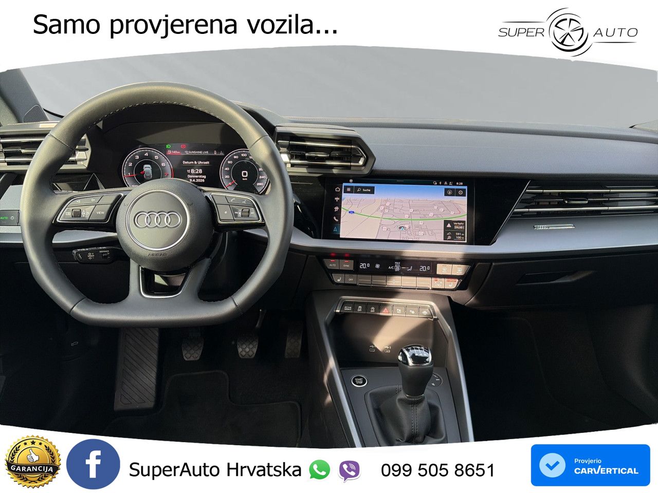 Audi A3 30 TFSI (116 KS) LED+GR SJED+ACC