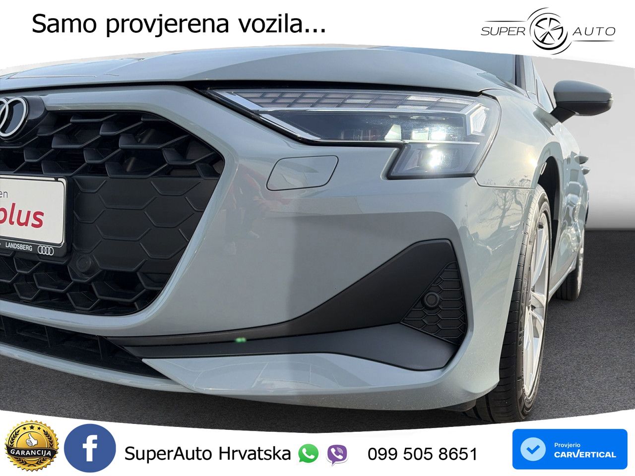 Audi A3 30 TFSI (116 KS) LED+GR SJED+ACC