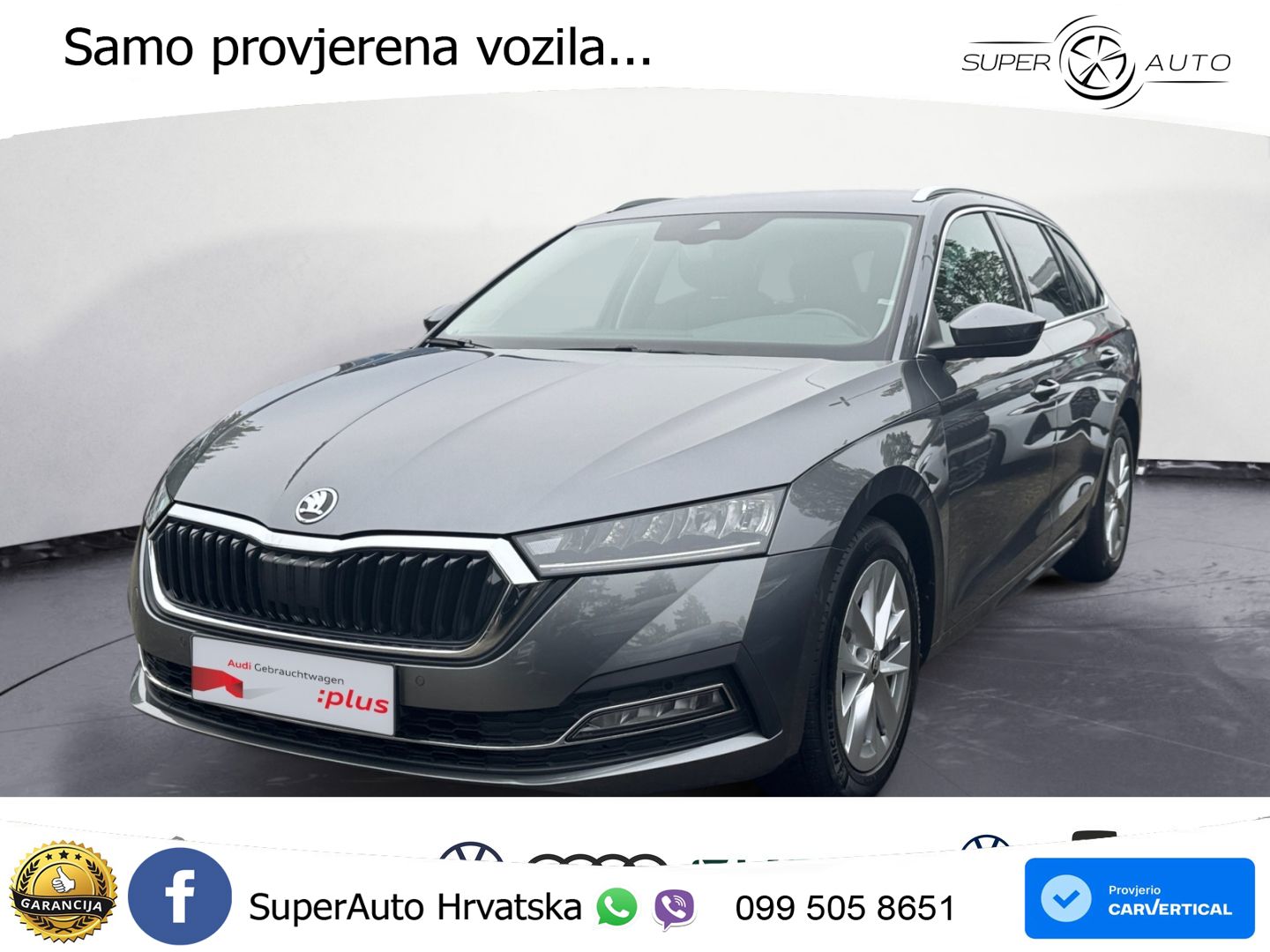 Škoda Octavia Combi 1.5 TSI (150 KS) LED+GR SJED+ACC